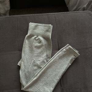 Women's Gymshark Leggings Seamless Athletic Green Sculpting Workout Size Large